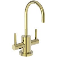 Newport Brass East Linear 1.5 GPM Hot and Cold Water Dispenser - Forever Brass (PVD) Newport Brass East Linear 1.5 GPM Hot and Cold Water Dispenser - Forever Brass (PVD)