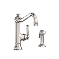 Newport Brass Jacobean 1.8 GPM Widespread Kitchen Faucet - Polished Nickel Newport Brass Jacobean 1.8 GPM Widespread Kitchen Faucet - Polished Nickel
