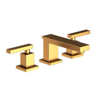Newport Brass Skylar 1.2 GPM Widespread Bathroom Faucet with Pop-Up Drain Assembly - Satin Gold (PVD)