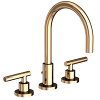 Newport Brass East Linear 1.2 GPM Widespread Bathroom Faucet with Pop-Up Drain Assembly - French Gold (PVD) Newport Brass East Linear 1.2 GPM Widespread Bathroom Faucet with Pop-Up Drain Assembly - French Gold (PVD)