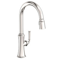 Newport Brass Stripling 1.8 GPM Single Hole Pull Down Kitchen Faucet - Polished Nickel Newport Brass Stripling 1.8 GPM Single Hole Pull Down Kitchen Faucet - Polished Nickel