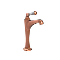 Newport Brass Metropole 1.2 GPM Vessel Single Hole Bathroom Faucet with Pop-Up Drain Assembly - Antique Copper Newport Brass Metropole 1.2 GPM Vessel Single Hole Bathroom Faucet with Pop-Up Drain Assembly - Antique Copper