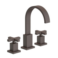Newport Brass Secant 1.2 GPM Widespread Bathroom Faucet with Pop-Up Drain Assembly , Oil Rubbed Bronze