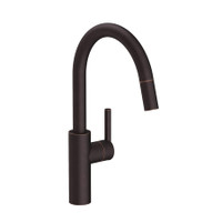 Newport Brass East Linear 1.8 GPM Single Hole Pull Down Kitchen Faucet, Venetian Bronze Newport Brass East Linear 1.8 GPM Single Hole Pull Down Kitchen Faucet, Venetian Bronze