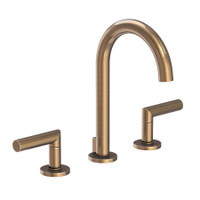 Newport Brass Pavani 1.2 GPM Widespread Bathroom Faucet with Pop-Up Drain Assembly - Antique Brass
