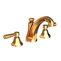 Newport Brass Metropole 1.2 GPM Widespread Bathroom Faucet with Pop-Up Drain Assembly , Polished Gold (PVD)
