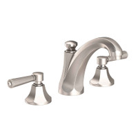 Newport Brass Metropole 1.2 GPM Widespread Bathroom Faucet with Pop-Up Drain Assembly , Satin Nickel