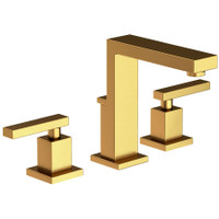 Newport Brass Skylar 1.2 GPM Widespread Bathroom Faucet with Pop-Up Drain Assembly , Satin Gold (PVD)