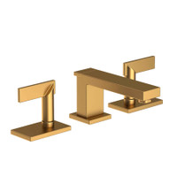 Newport Brass Metro 1.2 GPM Widespread Bathroom Faucet with Pop-Up Drain Assembly - Satin Bronze (PVD)