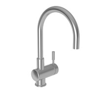 Newport Brass East Linear 1.8 GPM Single Hole Bar Faucet - Stainless Steel (PVD)