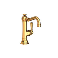 Newport Brass Jacobean 1.2 GPM Single Hole Bathroom Faucet with Pop-Up Drain Assembly - Polished Gold (PVD)
