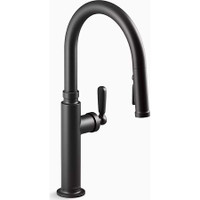 Kohler Edalyn by Studio McGee 1.5 GPM Single Hole Pull Down Kitchen Faucet - Matte Black Kohler Edalyn by Studio McGee 1.5 GPM Single Hole Pull Down Kitchen Faucet - Matte Black