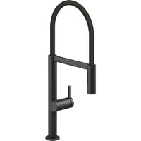 Kohler Components 1.5 GPM Single Hole Pre-Rinse Pull Down Semi-Professional Kitchen Faucet with Two Function MasterClean Sprayhead, DockNetik and Sweep Spray - Matte Black Kohler Components 1.5 GPM Single Hole Pre-Rinse Pull Down Semi-Professional Kitchen Faucet with Two Function MasterClean Sprayhead, DockNetik and Sweep Spray - Matte Black
