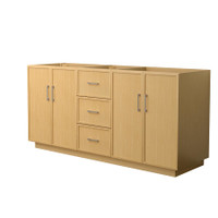 Wyndham Collection Elan TK 72" Double Free Standing Vanity Cabinet Only - Less Vanity Top