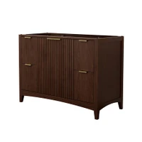 Wyndham Collection Palmilla 48" Single Free Standing Vanity Cabinet Only - Less Vanity Top