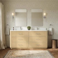 Wyndham Collection Francesca 72" Free Standing Double Basin Vanity Set with Cabinet and Quartz Vanity Top