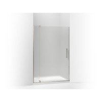 Kohler | Revel® pivot shower door, 70"H x 43-1/8 - 48"W, with 5/16" thick Frosted glass Kohler | Revel® pivot shower door, 70"H x 43-1/8 - 48"W, with 5/16" thick Frosted glass