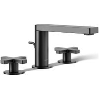 Kohler Composed Widespread Bathroom Faucet with Cross Handles and Pop-Up Drain
