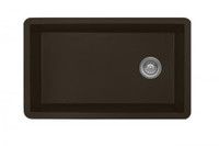 Karran Extra Large Single Bowl Undermount Kitchen Sink Brown Finish 31-5/8" x 19-1/8"