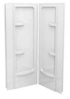 Fleurco | Shower Wall 40" x 77" White Fleurco | Shower Wall 40" x 77" White