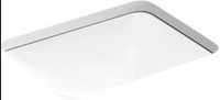 Kohler Caxton Rectangle 20-1/4" Undermount Bathroom Sink with Overflow Kohler Caxton Rectangle 20-1/4" Undermount Bathroom Sink with Overflow