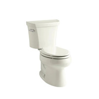 Kohler 1.6 GPF Two-Piece Elongated Toilet with 12" Rough In from the Wellworth Collection