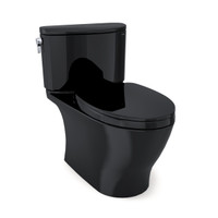 TOTO Nexus 1.0 GPF Two Piece Elongated Chair Height Toilet with Tornado Flush Technology - Seat Included - Ebony TOTO Nexus 1.0 GPF Two Piece Elongated Chair Height Toilet with Tornado Flush Technology - Seat Included - Ebony
