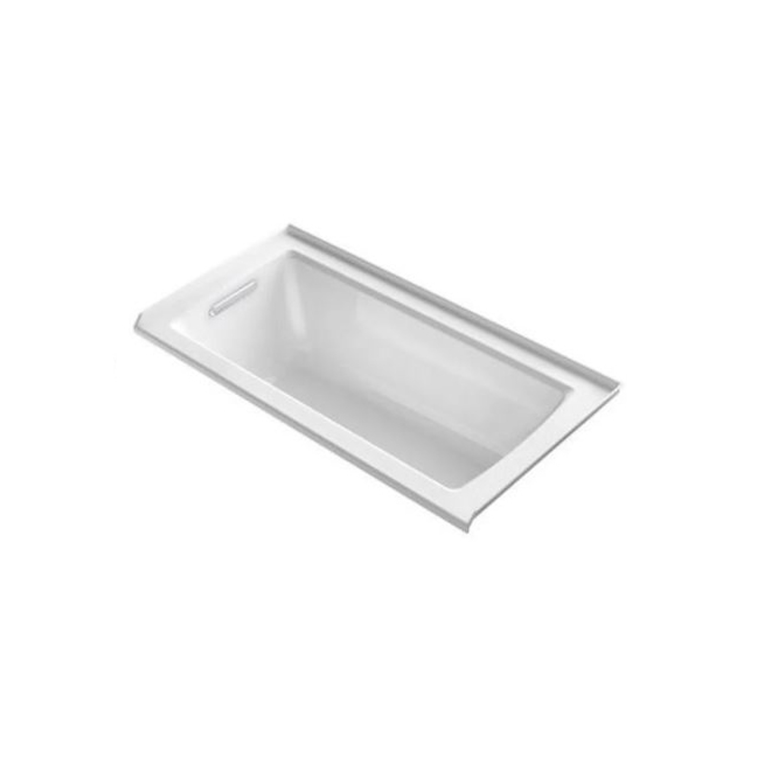Kohler Entity 60" Three Wall Alcove Acrylic Soaking Tub with Right Drain