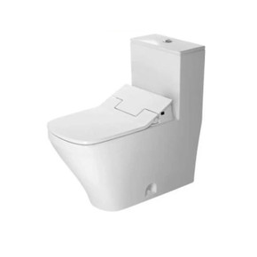 Duravit  DuraStyle 1.28 GPF One Piece Elongated Toilet with Top Flush Button - Bidet Seat Included