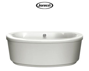 Jacuzzi Bravo 66" Soaking Freestanding Bathtub with Center Drain