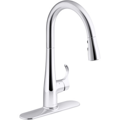 Kohler Simplice Touchless Kitchen Faucet with DockNetik Magnetic Sprayhead, Sweep Spray, and Boost Spray Technologies