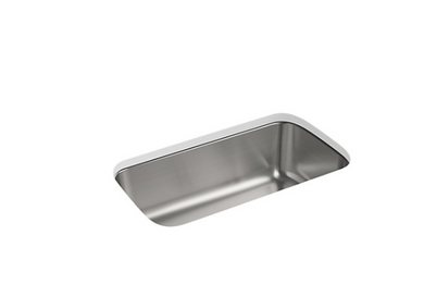 Sterling McAllister® Under-Mount Single-Bowl Kitchen Sink, 31-7/8" x 18-1/16" x 9-5/16"