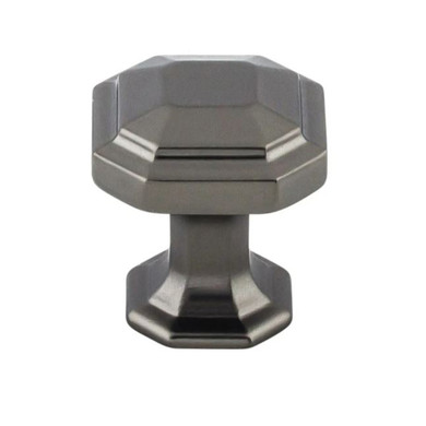 Top Knobs Emerald 1-1/8 Inch Geometric Cabinet Knob from the Chareau Collection