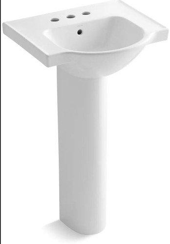 new pedestal sink faucet