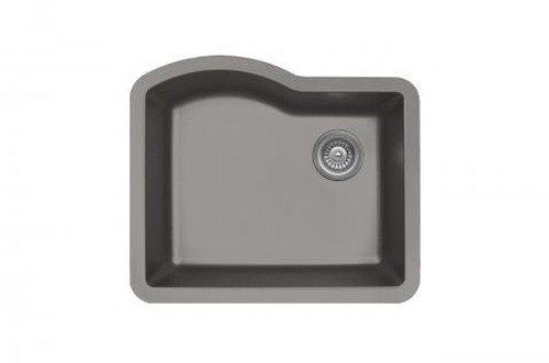 Karren Single Bowl Undermount Kitchen Sink Concrete Finish 24 X 21