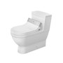 Duravit Starck 3 1.28 GPF One Piece Elongated Toilet with Left Hand Lever - Bidet Seat Included