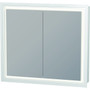 Duravit L-Cube 31-1/2" x 27-1/2" Lighted Framed Medicine Cabinet