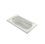 Kohler Devonshire Collection 60" Drop In Jetted Whirlpool Bath Tub with Reversible Drain