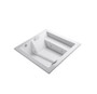 Kohler Consonance Collection 69-1/4" Corner Alcove Jetted Whirlpool Bath Tub with Right Side Drain