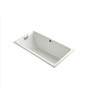 Kohler Tea-For-Two 66" Drop-In Cast Iron Air Tub with Reversible Drain and Overflow