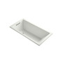 Kohler Underscore Rectangle 60 " Drop In Acrylic Air Tub with Reversible Drain