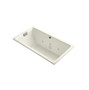 Kohler Tea-For-Two 66" Drop In, Undermount Acrylic Experience Tub with Reversible Drain, Overflow and Custom Pump  Location