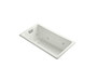 Kohler Tea-For-Two 60" Drop In, Undermount Acrylic Experience Tub with Reversible Drain, Overflow and  Custom Pump Location