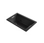 Kohler Underscore Rectangle 60" Drop In Acrylic Air / Whirlpool Tub with Reversible Drain and Overflow