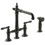 Kohler Artifacts Bridge  Kitchen Faucet with Sidespray