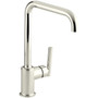 Kohler Purist Single Handle Swing Spout Kitchen Faucet