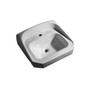 PROFLO 21" Wall Mounted Bathroom Sink with 1 Hole Drilled