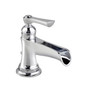 Brizo Rook Waterfall Single Hole Bathroom Faucet with Pop-Up Drain Assembly