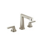 Brizo Levoir 1.5 GPM High Spout Widespread Bathroom Faucet with Pop-Up Drain Assembly  Less Handles