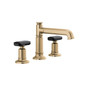 Brizo Invari 1.2 GPM Widespread Bathroom Faucet with Pop-Up Drain Assembly Less Handles